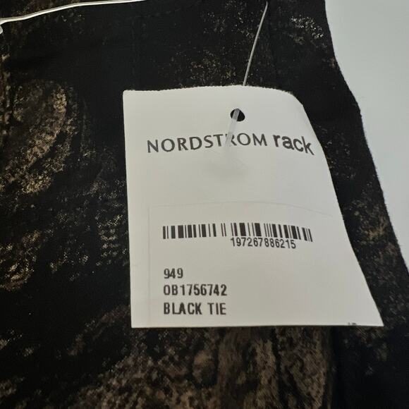 Free People Jayde Metallic High Rise Flare Leg Jeans In Black Tie Size 26 - Picture 9 of 15